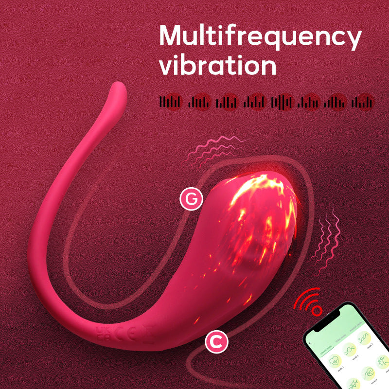 Froggy Wearable Remote Control Vibrator – Hands-Free Jump Egg for Couples, Adjustable Vibration, App & Remote Control Fun