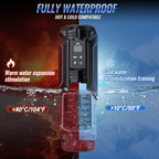 EINSEO Men's Pump Vibrator - AI Sync Waterproof Male Orgasm Simulator, 7 Suction-Push Rotations & 7 Lick Modes, Adult Toy Pocket Cat Men's Sex Toy Bath Accessories